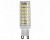 Лампа светодиод. LED-JCD-9W/3000K/G9/CL GLZ09TR, прозрачная